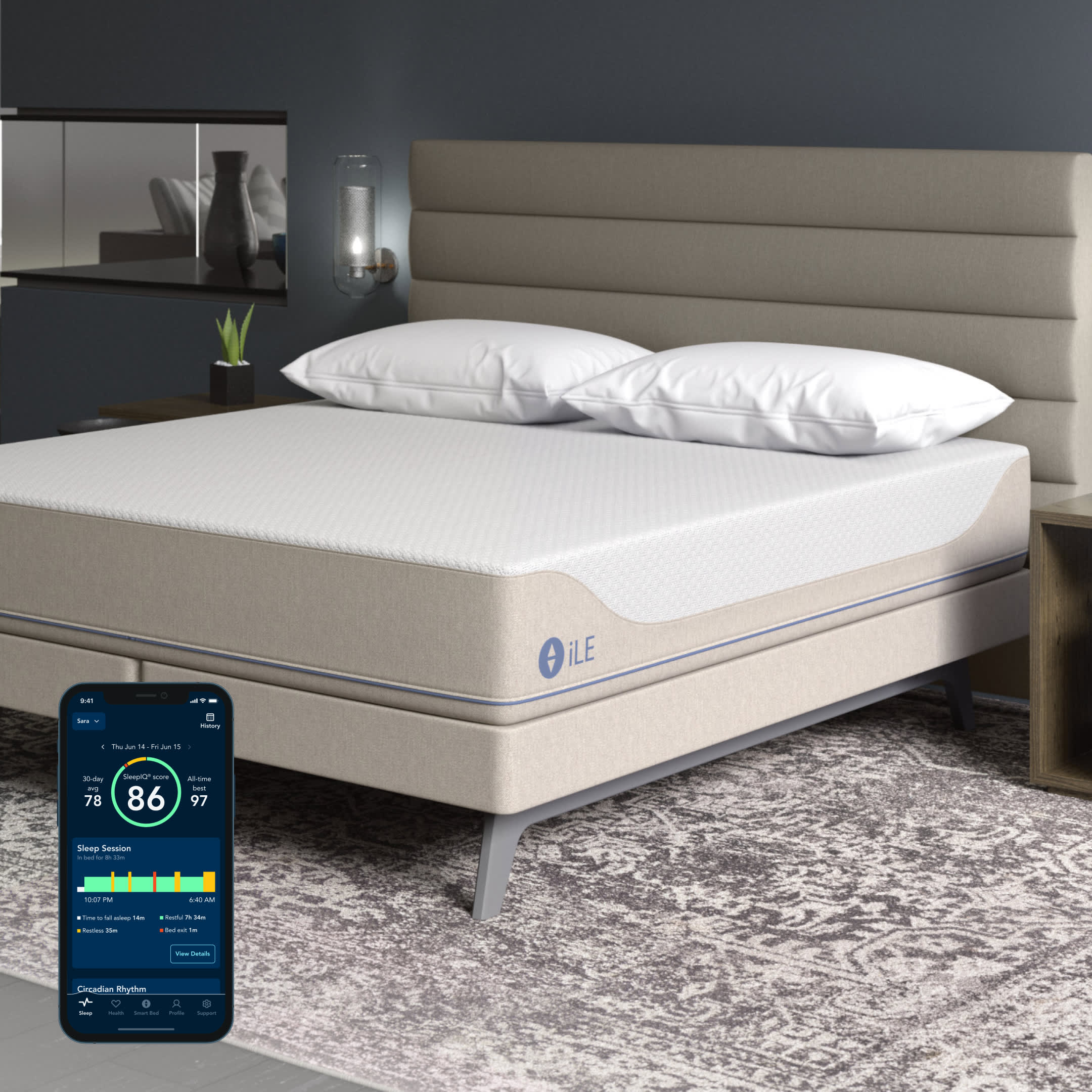 Sleep number shop bed height adjustment